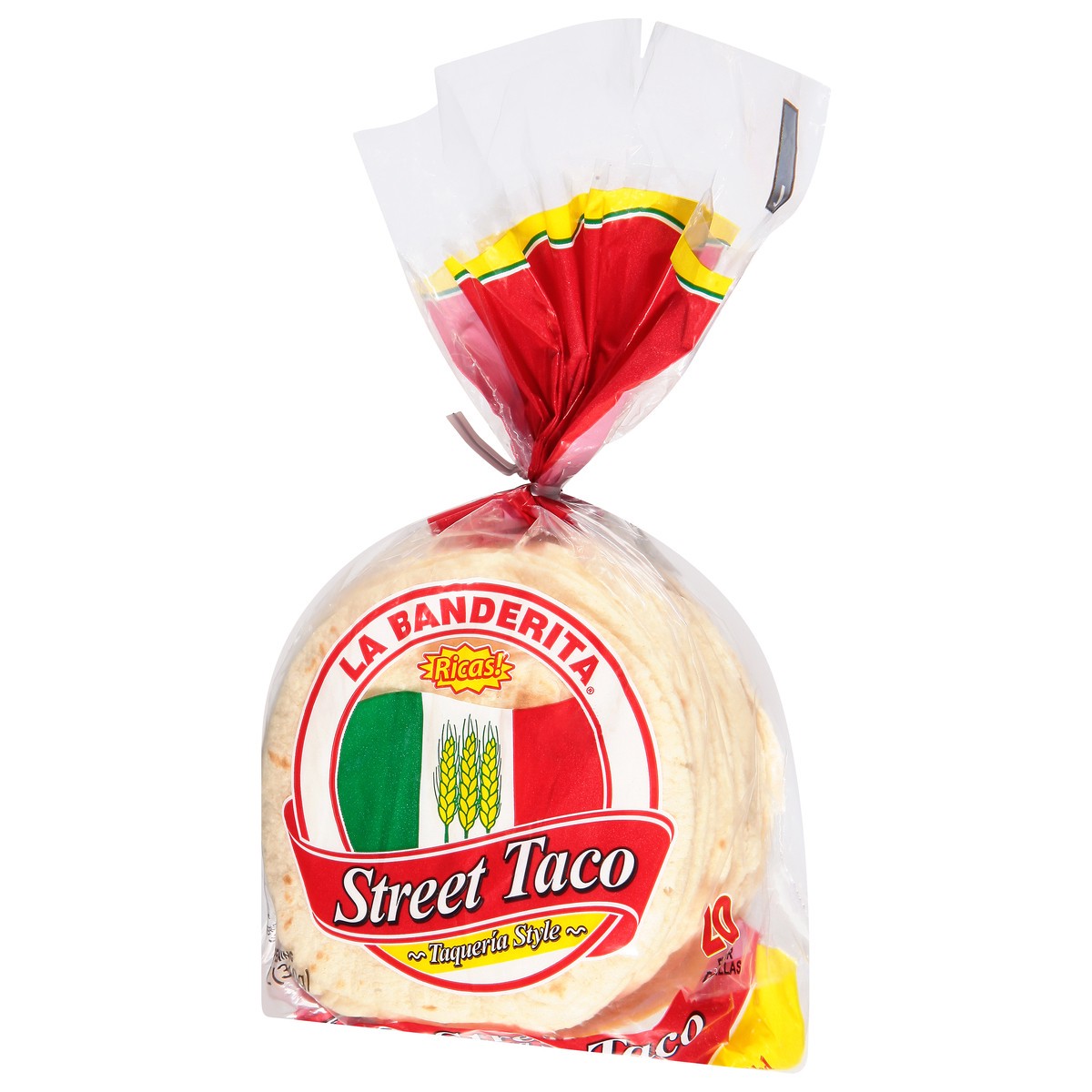 slide 4 of 13, La Banderita Street Taco Taqueria Style Flour Tortillas 20 ea, 20 ct