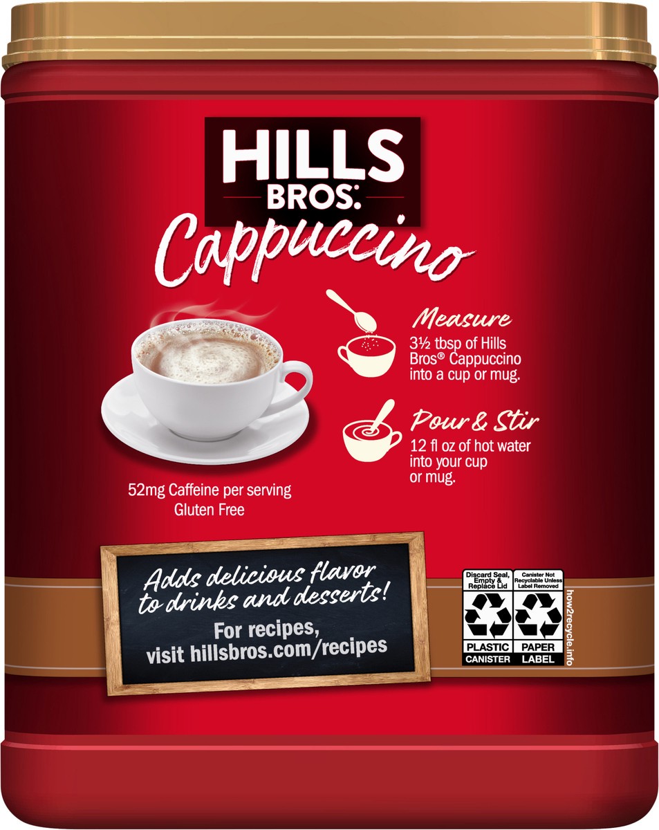 slide 5 of 9, Hills Bros. English Toffee Cappuccino, 16 oz