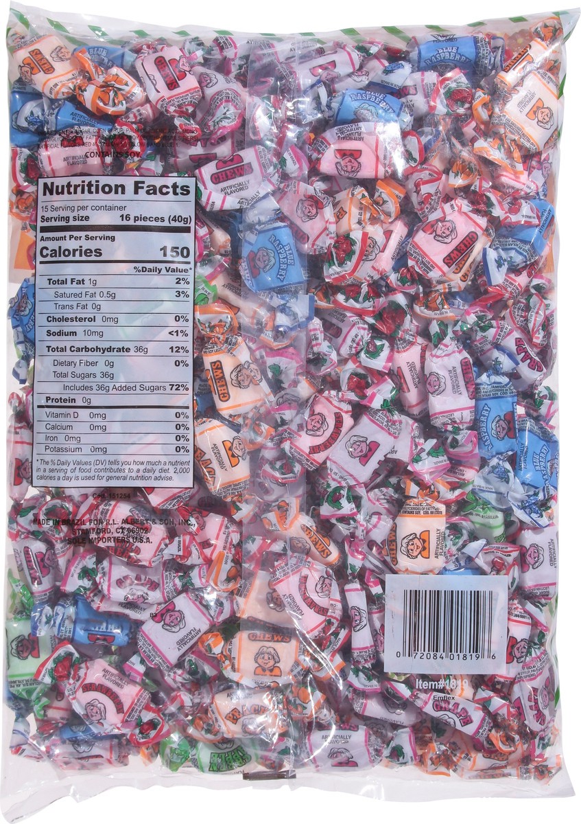 slide 6 of 13, Albert's Fruit Chews 240 ea, 240 ct