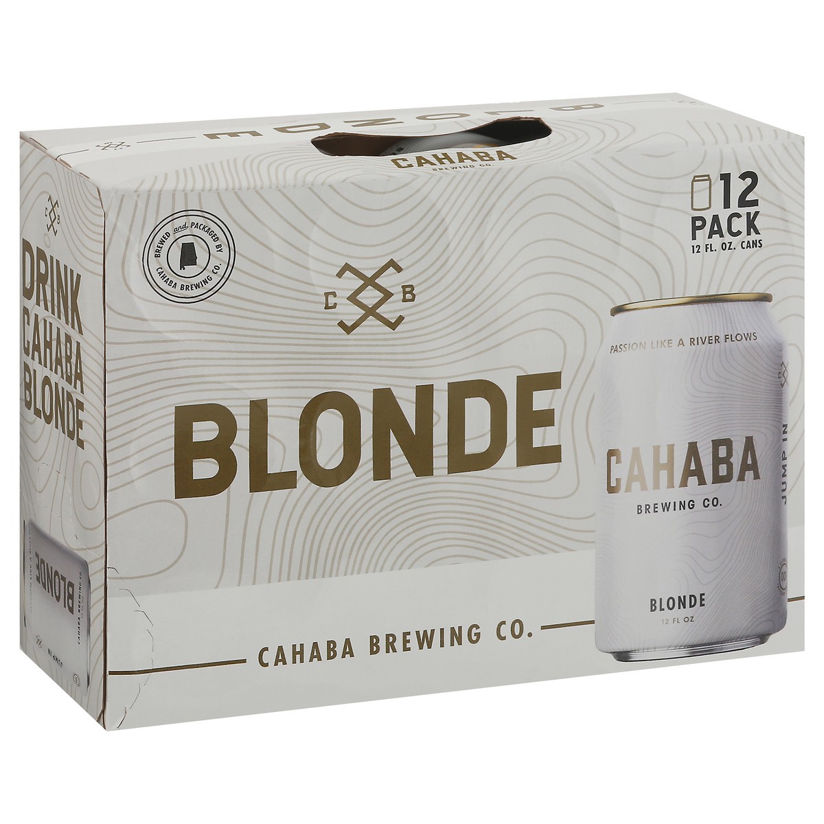 slide 3 of 9, Cahaba American Blonde Ale Beer 12 - 12 fl oz Cans, 12 ct