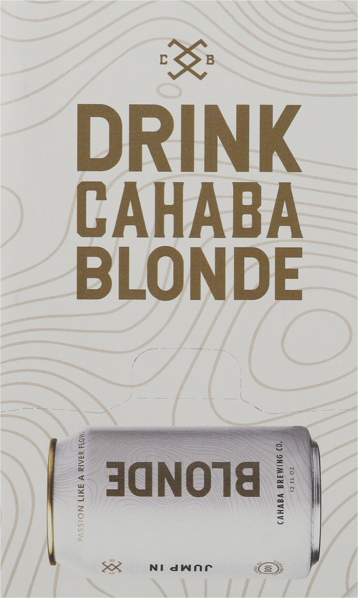 slide 4 of 9, Cahaba American Blonde Ale Beer 12 - 12 fl oz Cans, 12 ct