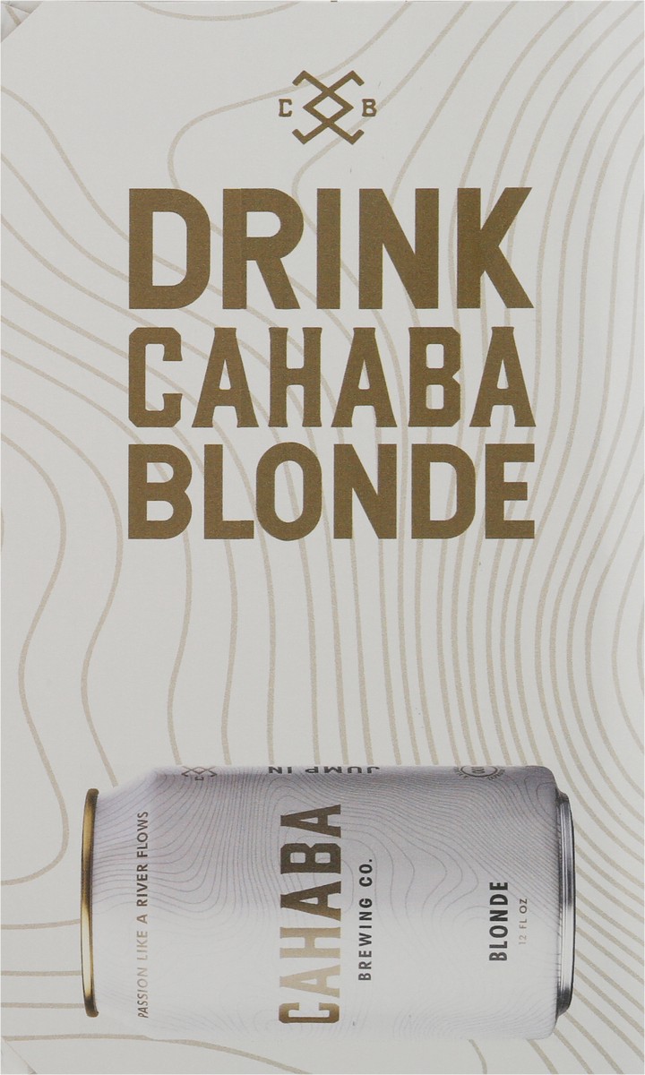 slide 6 of 9, Cahaba American Blonde Ale Beer 12 - 12 fl oz Cans, 12 ct