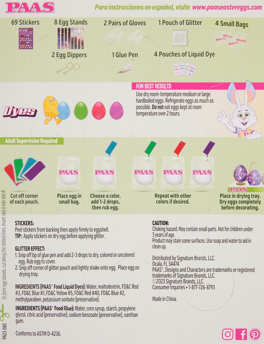 slide 4 of 12, Paas Egg Decor Kit Cosmic, 1 ct