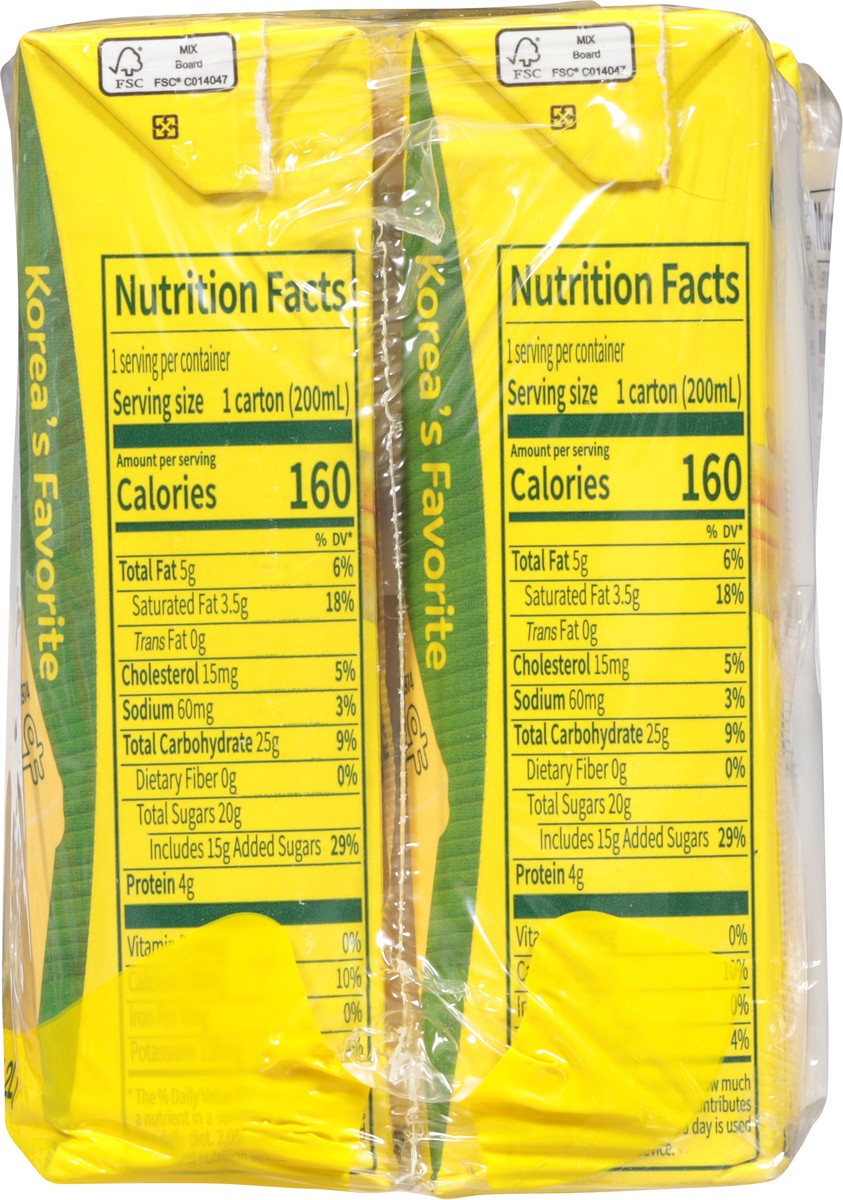 slide 13 of 13, Binggrae Banana Flavored Milk Drink 6 - 6.8 fl oz Cartons, 6 ct