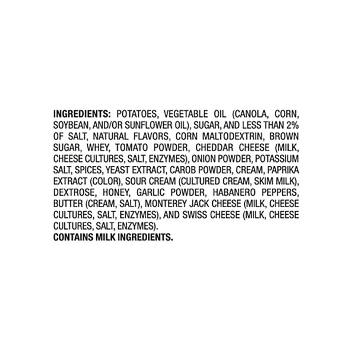 slide 2 of 9, Ruffles Potato Chips Honey Habanero 2 1/4 Oz, 2.25 oz