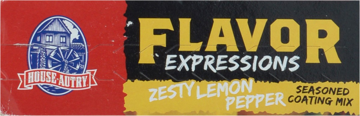 slide 9 of 9, House-Autry Seasoned Coating Mix, Zesty Lemon Pepper, 2 ct