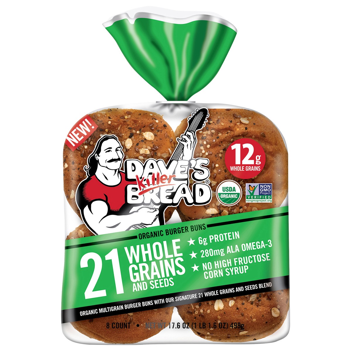 slide 1 of 11, Dave's Killer Bread Whole Grain Seeded, 27 oz