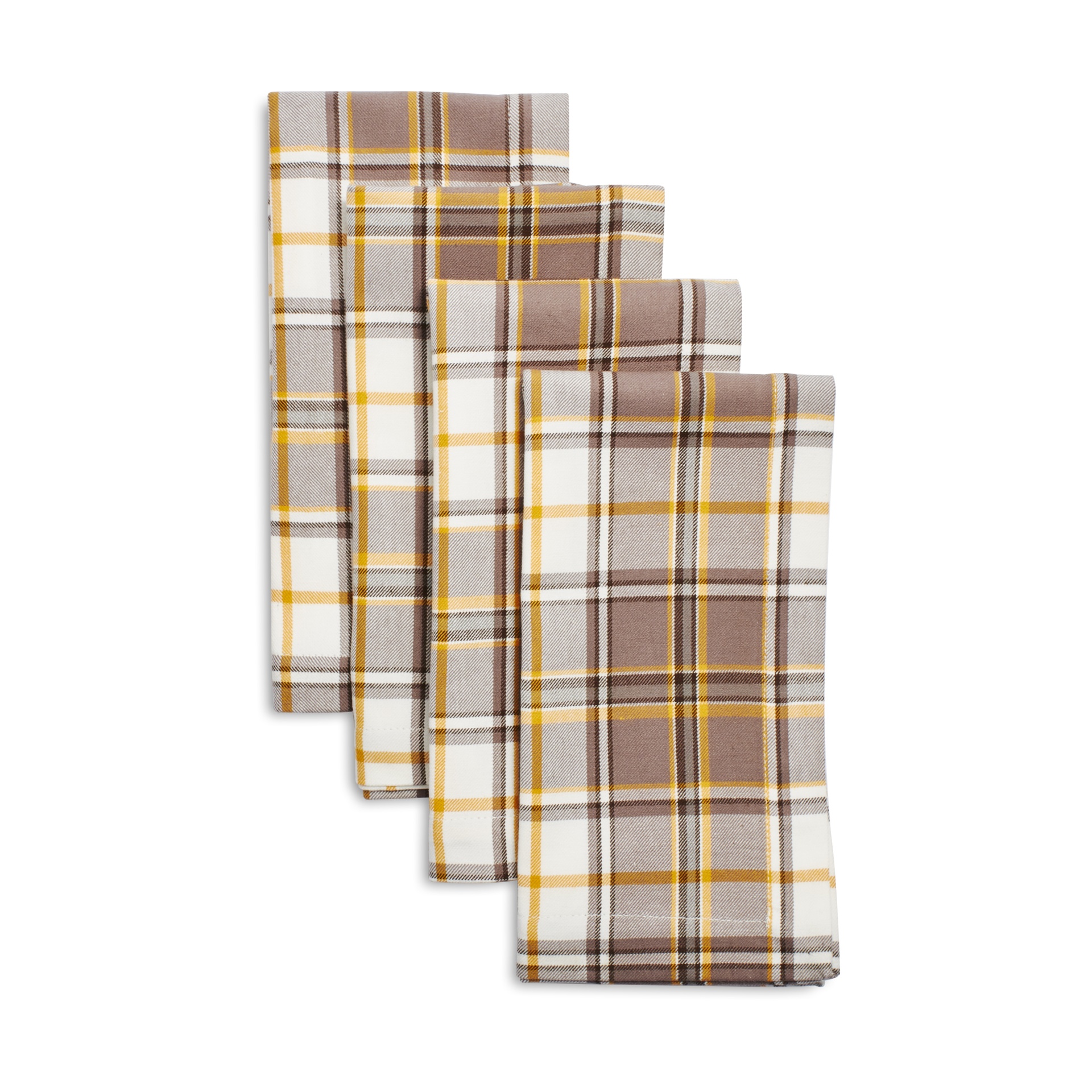 slide 1 of 1, Sur La Table Plaid Napkins, 4 ct