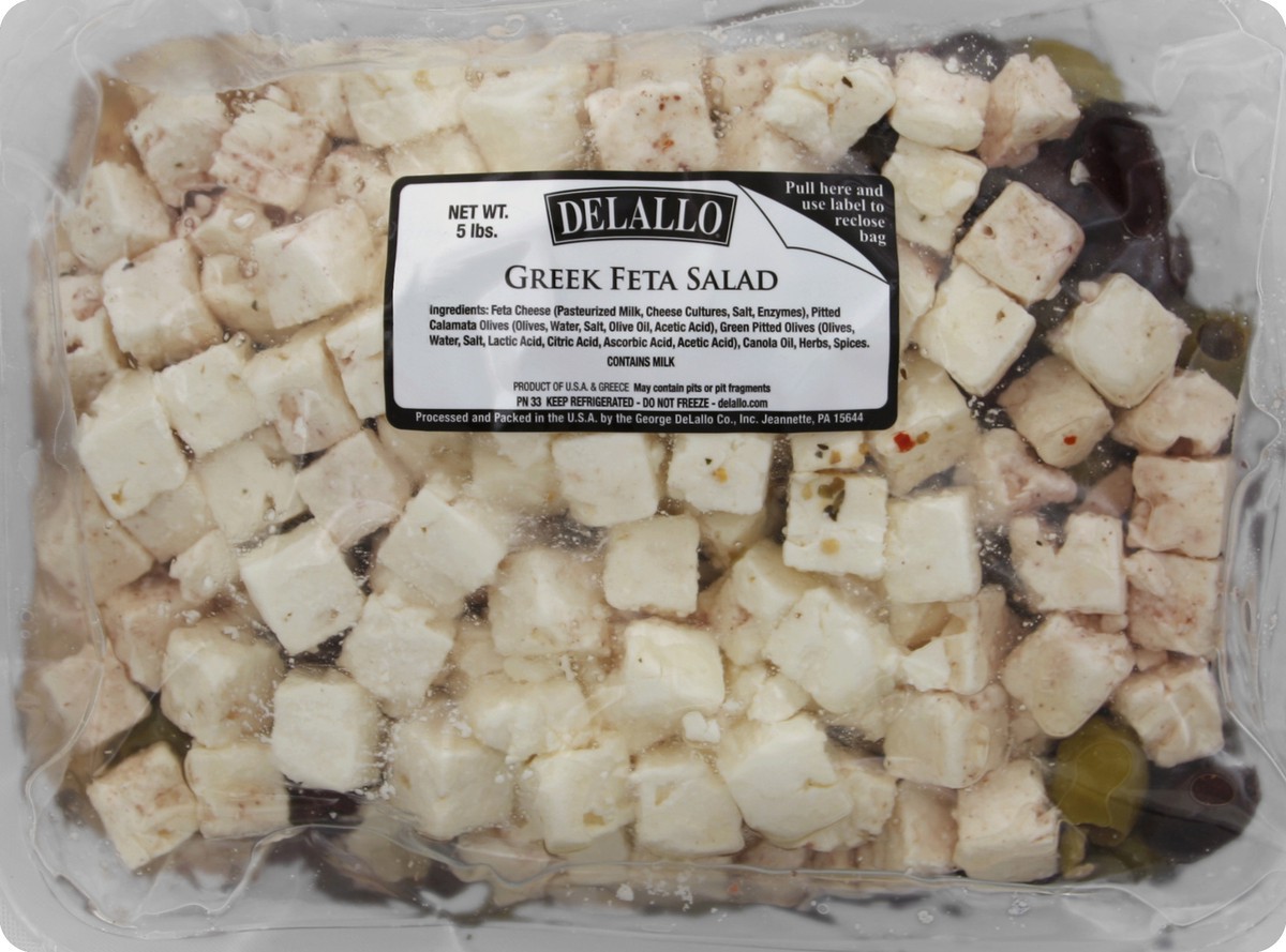 slide 5 of 6, Delallo Feta Greek Olive Salad, 1 ct