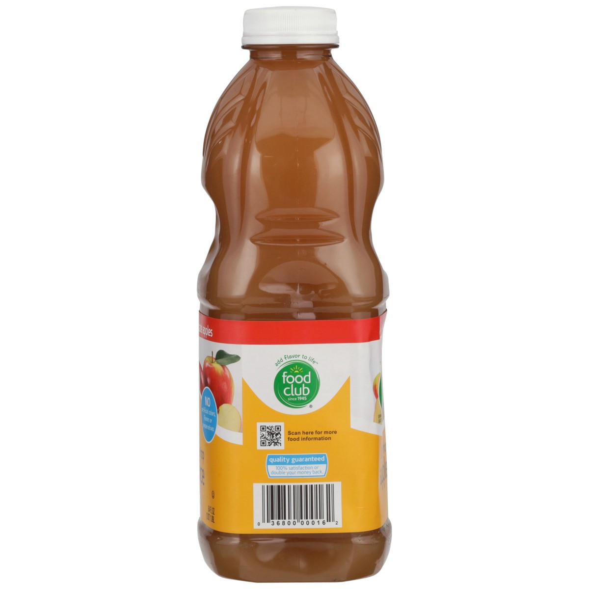 slide 6 of 9, Food Club 100% Honey Crisp Apple Juice, 64 fl oz