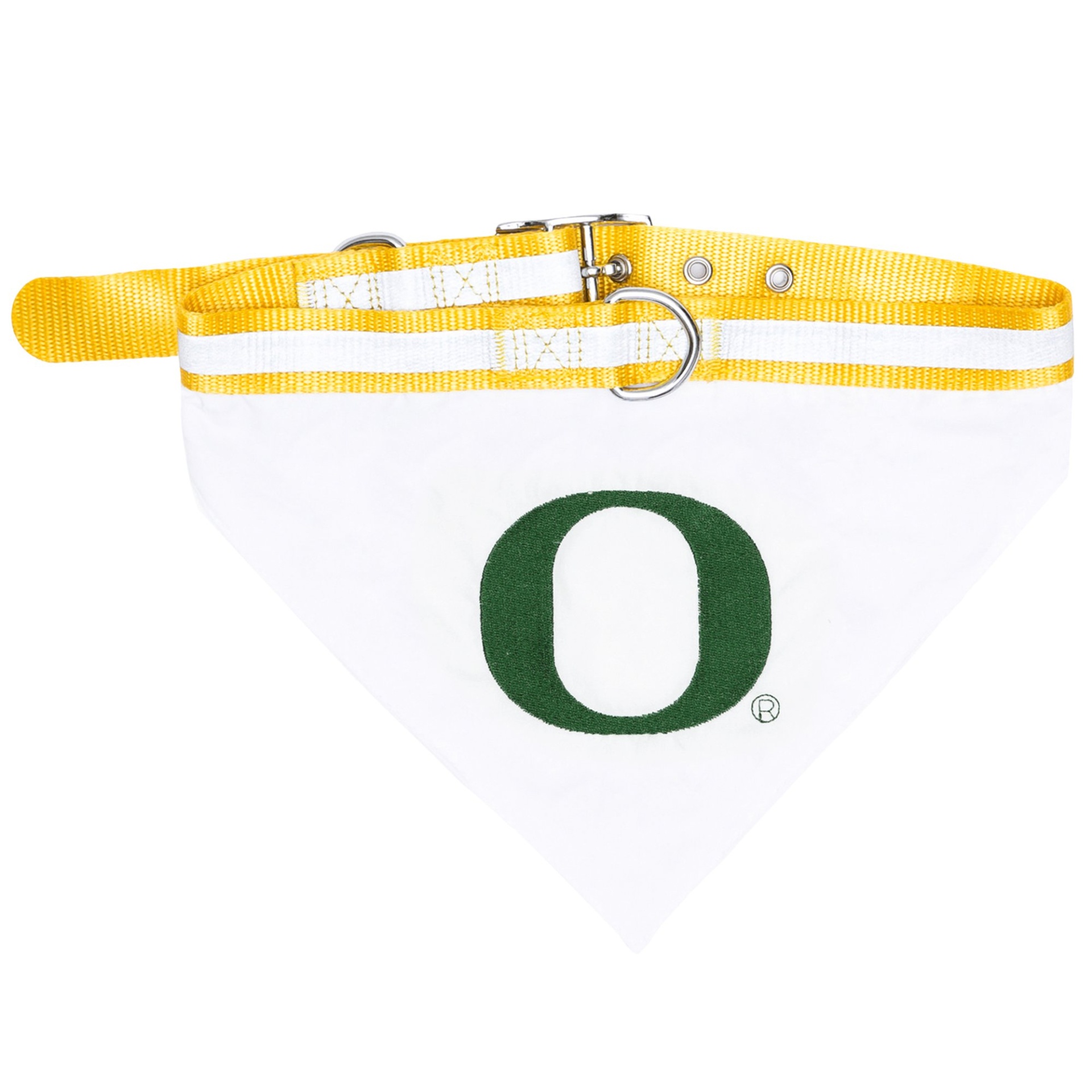 slide 1 of 1, Pets First Oregon Ducks Collar Bandana, SM