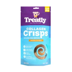 Treatly Collagen Crisps Chicken Dog Chews 10 oz