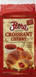 Flora Melegatti Morbidi Risvegli Croissant With Cherry Filling, Novita