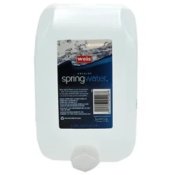 Weis Quality Natural Spring Water - 2.5 gal