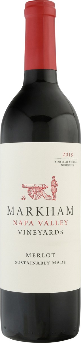 slide 2 of 11, Markham Napa Valley Merlot 750 ml Bottle, 750 ml