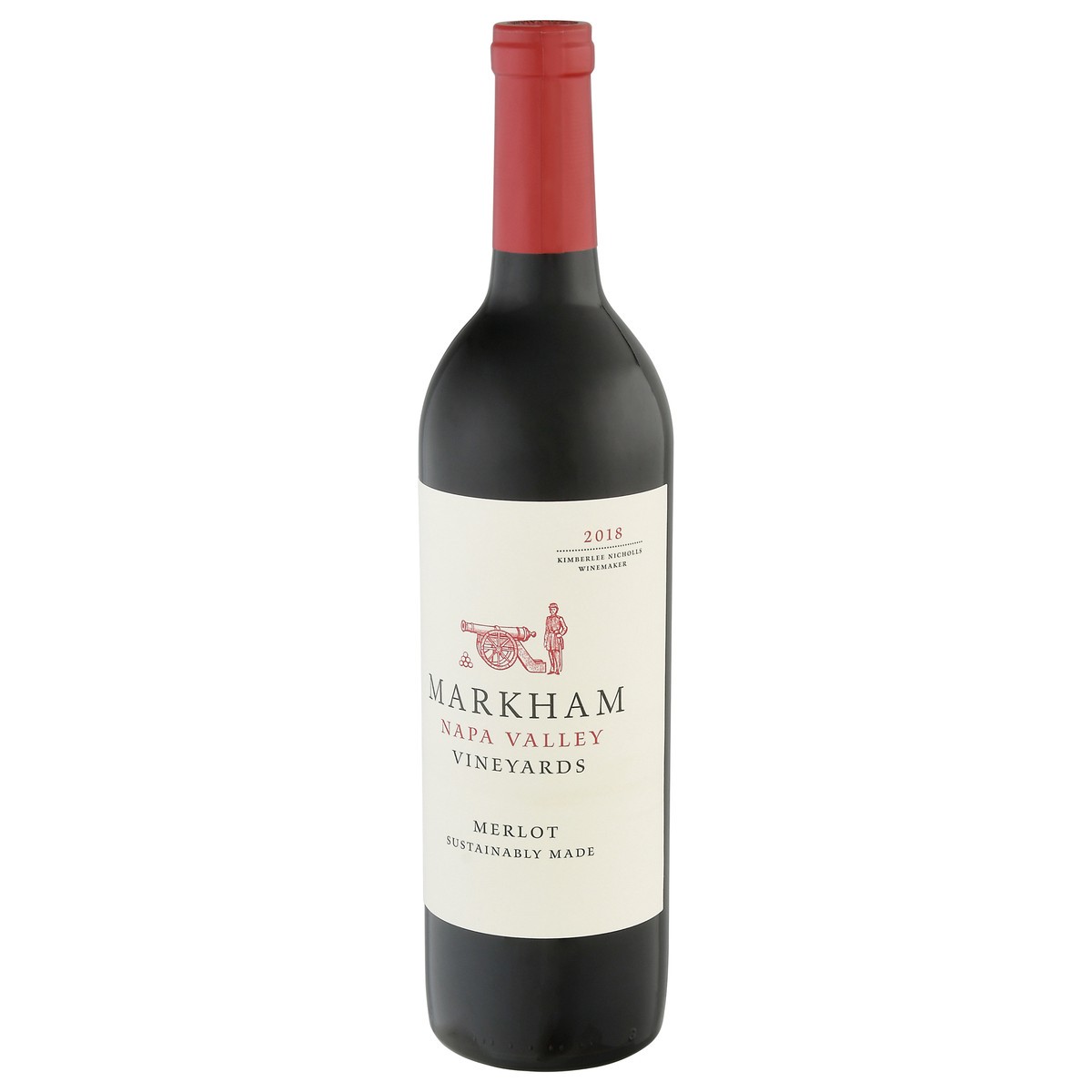 slide 9 of 11, Markham Napa Valley Merlot 750 ml Bottle, 750 ml