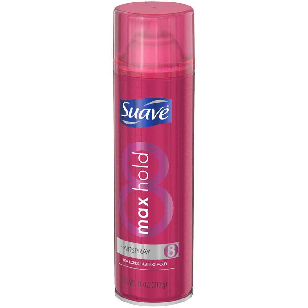 slide 3 of 4, Suave Max Hold Aerosol Hairspray, 11 oz