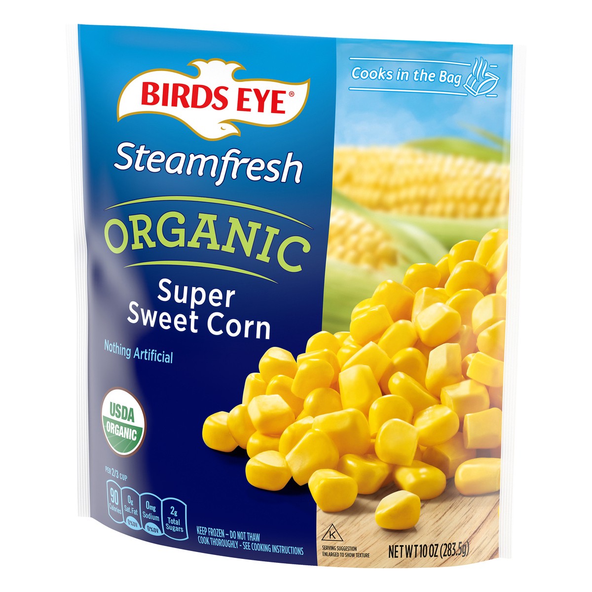 slide 2 of 13, Birds Eye Organic Super Sweet Corn 10 oz, 10 oz