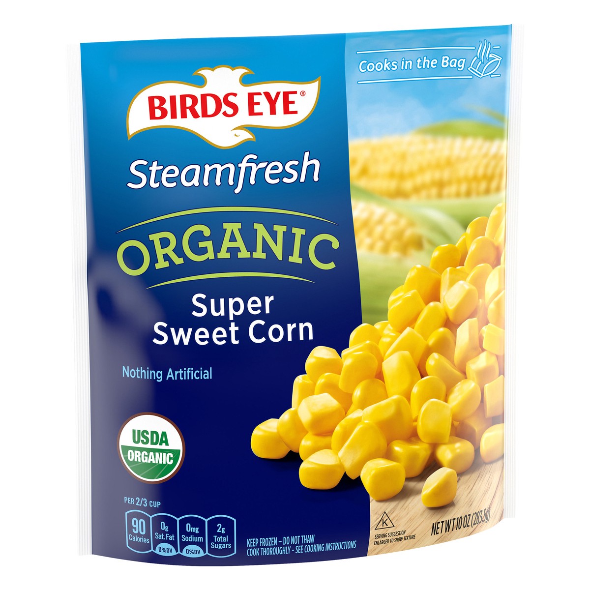 slide 11 of 13, Birds Eye Organic Super Sweet Corn 10 oz, 10 oz