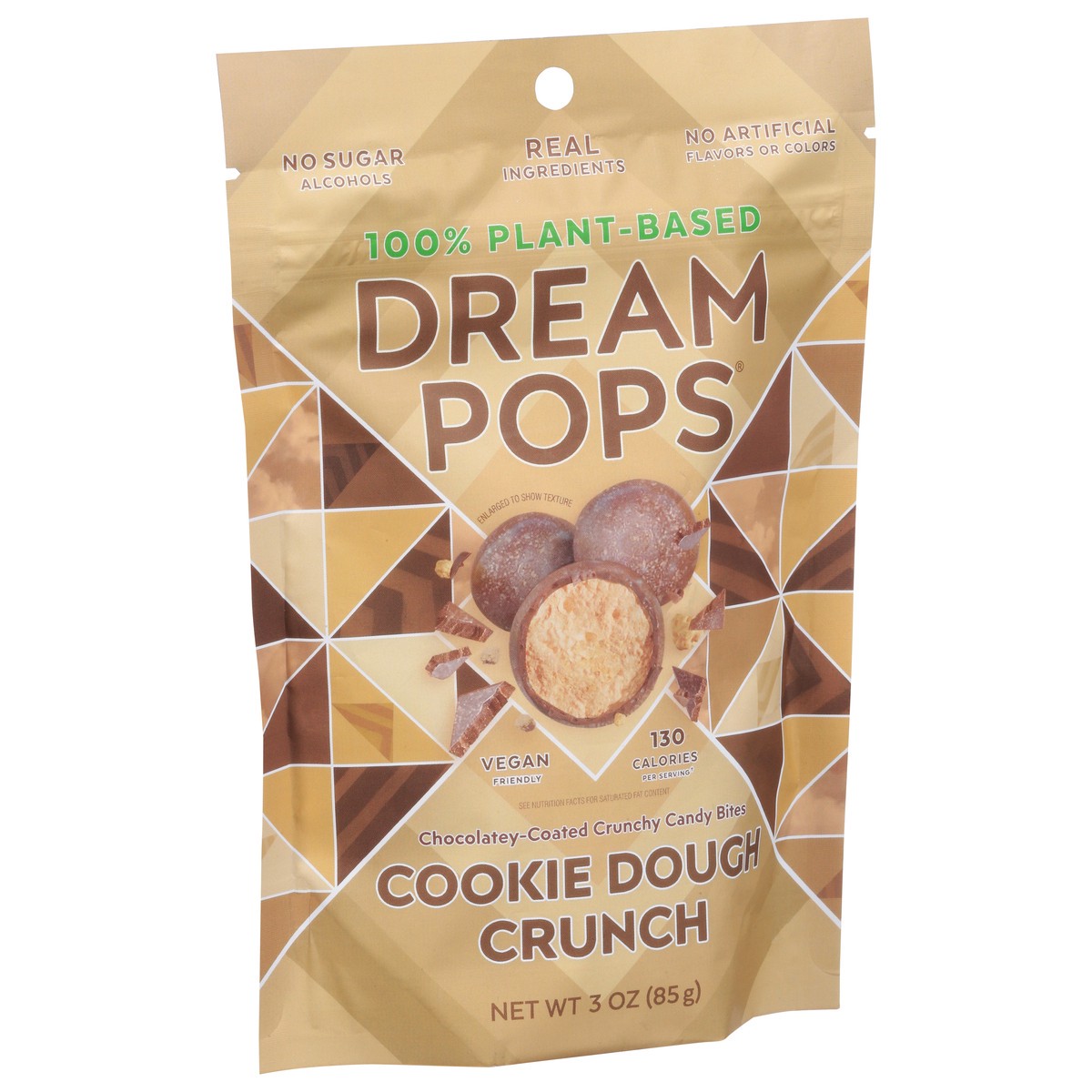 slide 2 of 9, Dream Pops Plant-Based Cookie Dough Crunch Candy Bites, 3 oz