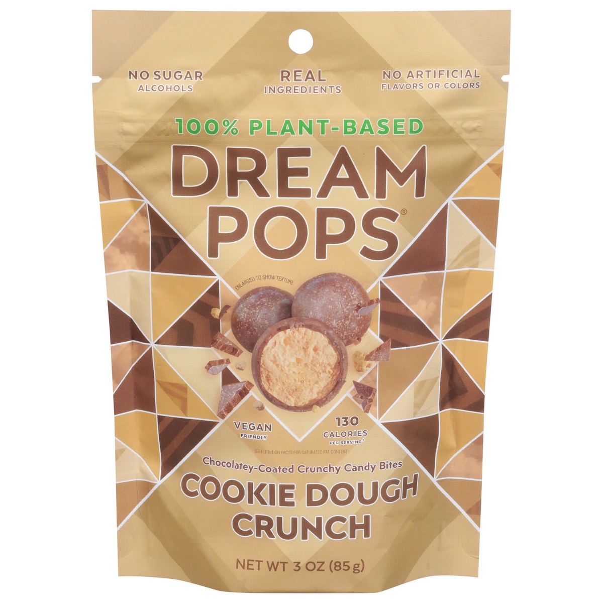 slide 1 of 9, Dream Pops Plant-Based Cookie Dough Crunch Candy Bites, 3 oz