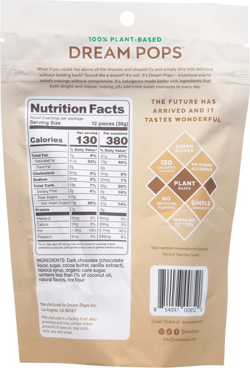 slide 6 of 9, Dream Pops Plant-Based Cookie Dough Crunch Candy Bites, 3 oz