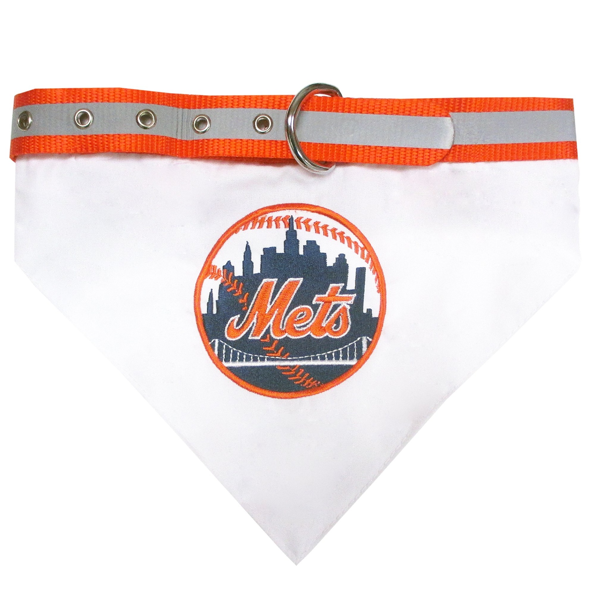 slide 1 of 1, Pets First New York Mets Collar Bandana, LG