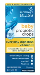 Mommy's Bliss Probiotic Drops With Vitamin D