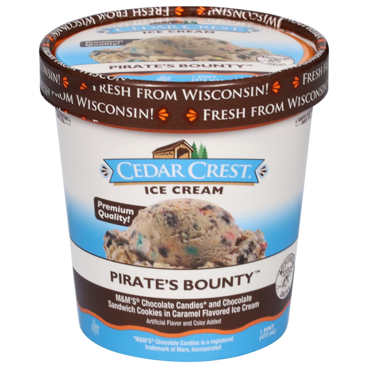 slide 7 of 13, Cedar Crest Pirate's Bounty Ice Cream 1 pt, 16 fl oz