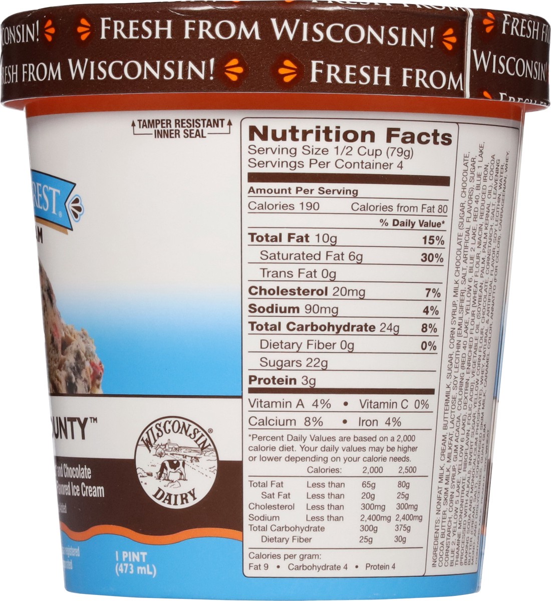 slide 2 of 13, Cedar Crest Pirate's Bounty Ice Cream 1 pt, 16 fl oz