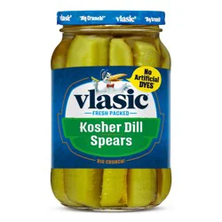 Vlasic Kosher Dill Spears Pickles 16 fl oz