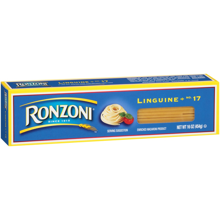 slide 2 of 8, Ronzoni Linguine, 16 oz