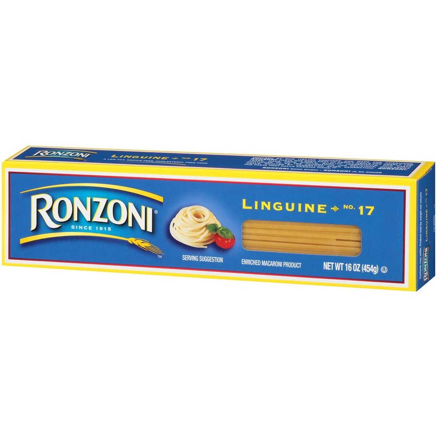 slide 3 of 8, Ronzoni Linguine, 16 oz