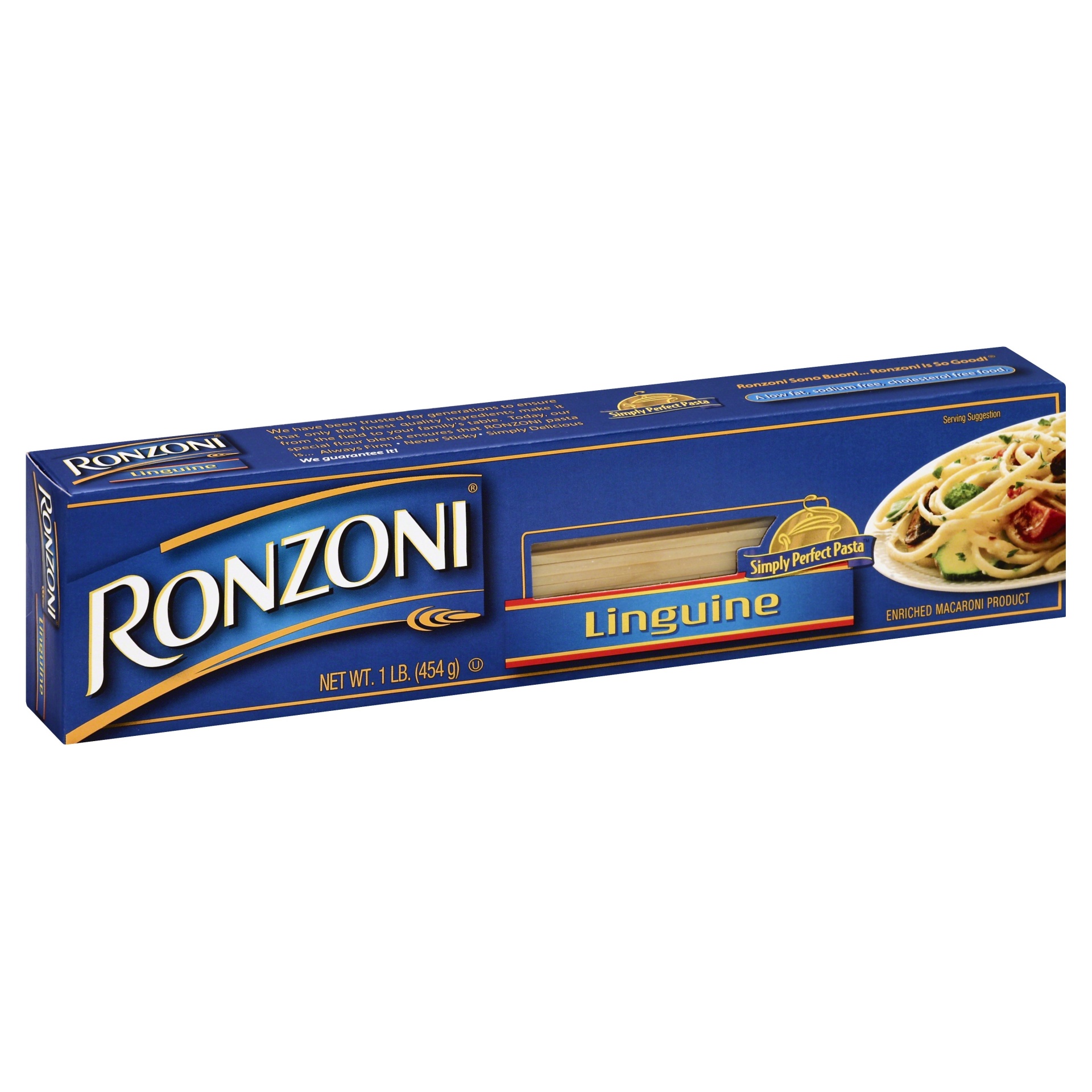 slide 1 of 8, Ronzoni Linguine, 16 oz