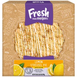 Fresh From Meijer Pie Lemon Streusel 10"