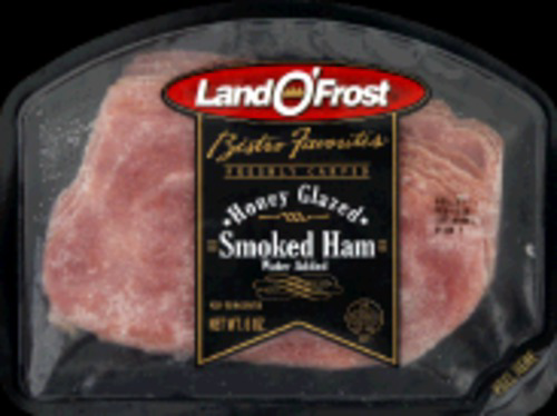 slide 1 of 1, Land O' Frost Land O'Frost Bistro Favorites Honey Glazed Ham, 6 oz