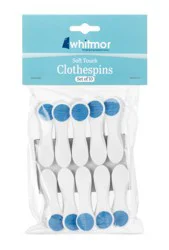 SoftTouch Whitmor Soft Touch Clothespins