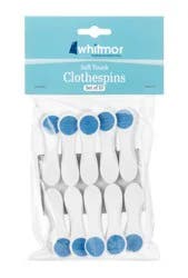 SoftTouch Whitmor Soft Touch Clothespins
