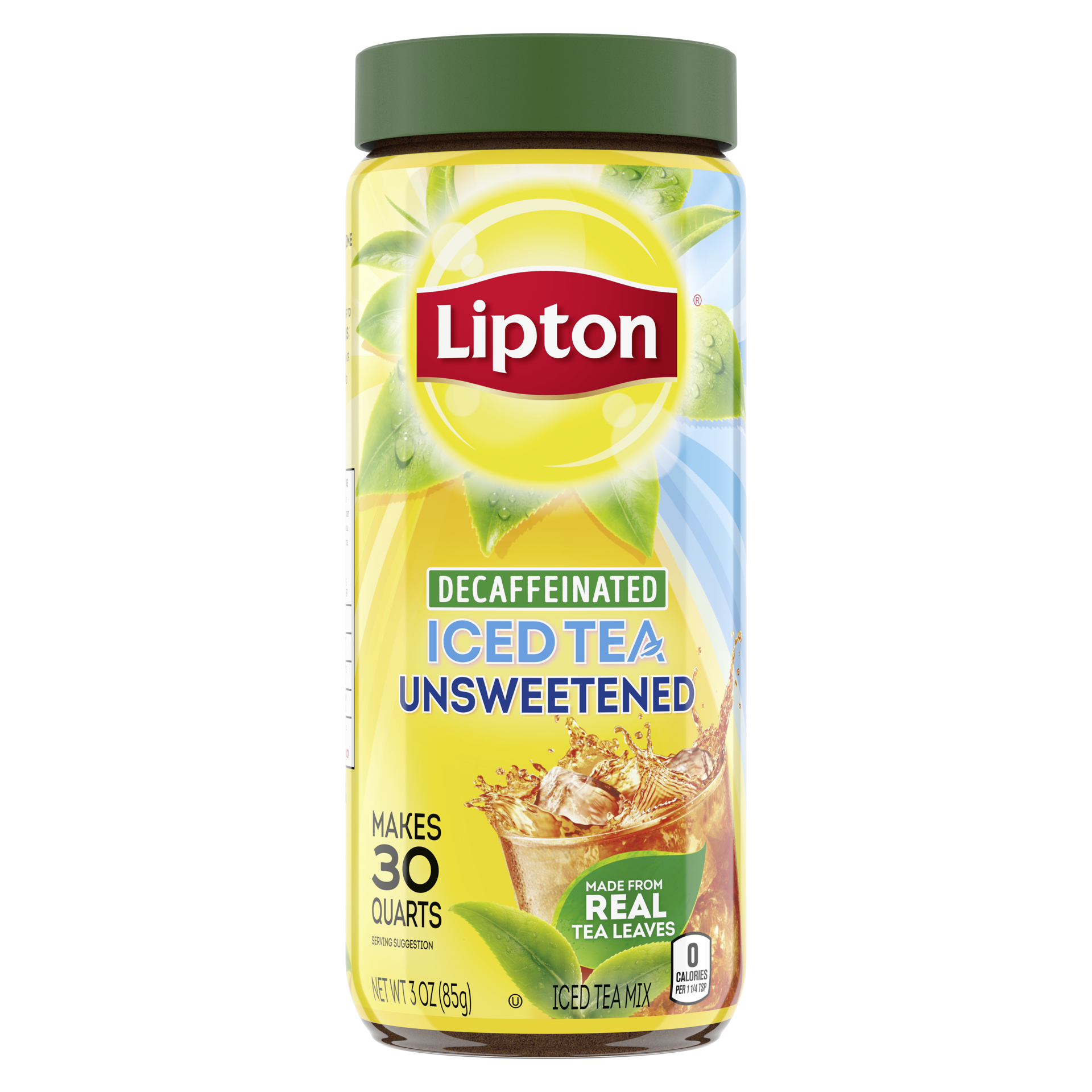 slide 2 of 4, Lipton Iced Tea Mix Unsweetened Decaf, 30 qt, 30 qt