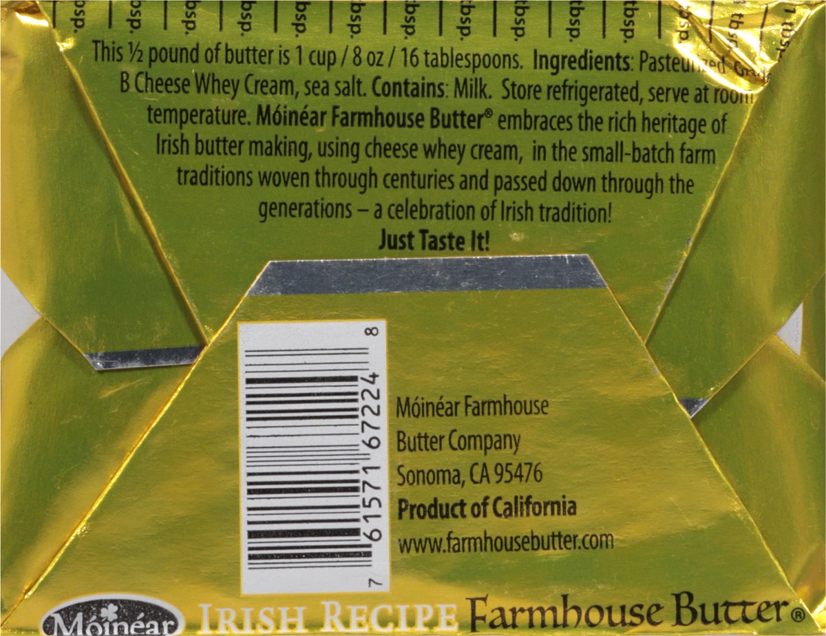slide 8 of 14, Moinear Salted Irish Recipe 100% Whey Cream Butter 8 oz, 8 oz