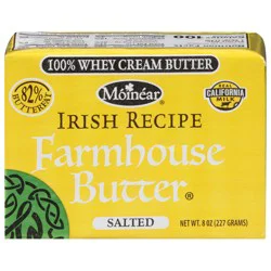 Moinear Salted Irish Recipe 100% Whey Cream Butter 8 oz