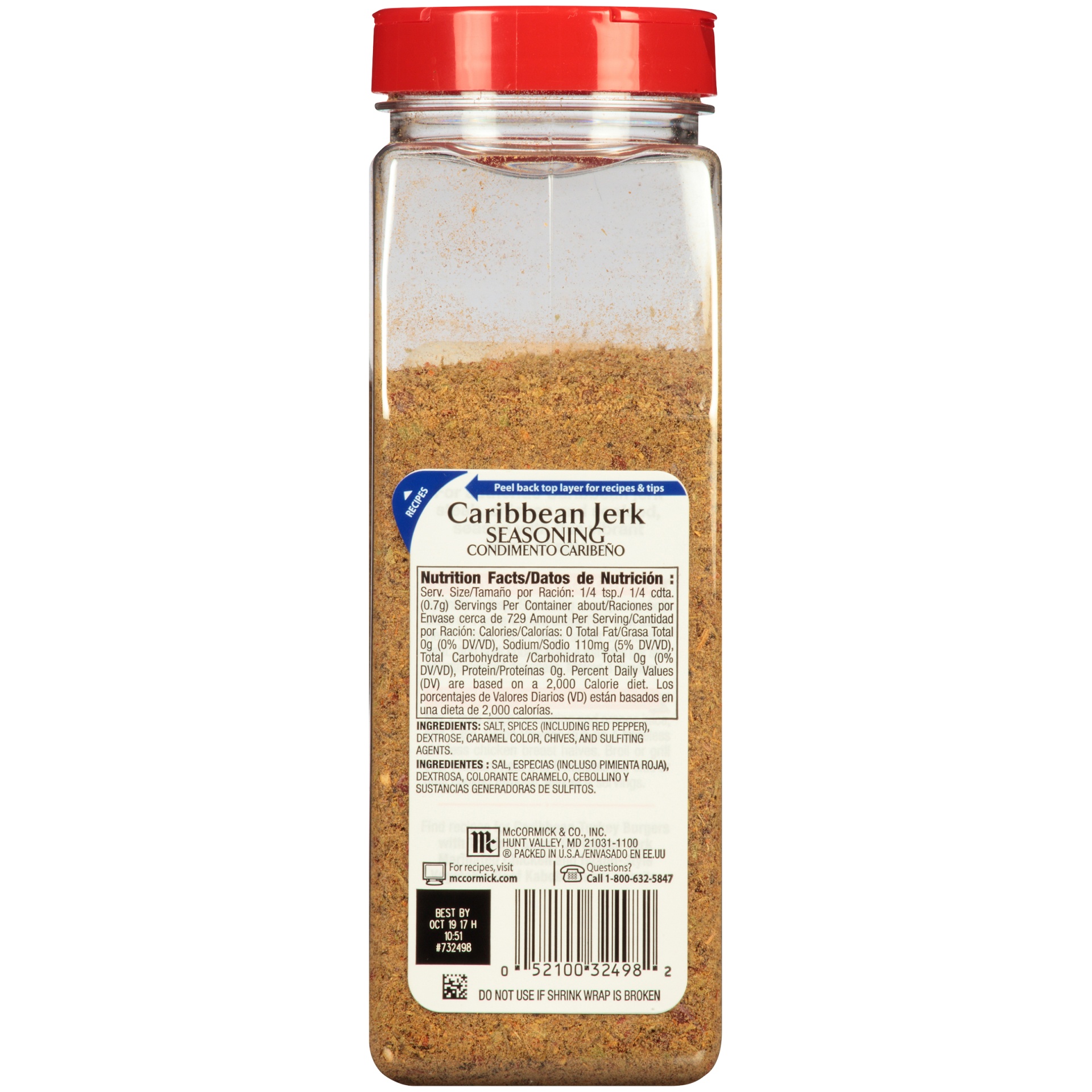 slide 4 of 6, McCormick Perfect Pinch Caribbean Jerk Seasoning, 18 oz