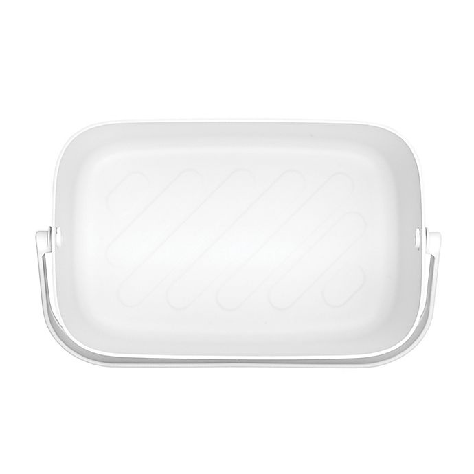 slide 15 of 15, Brabantia Nic Bread Box with Bamboo Lid Serving Tray - White, 1 ct