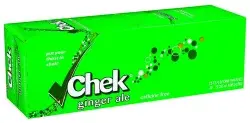 Chek Ginger Ale Soda - 12 ct; 12 oz