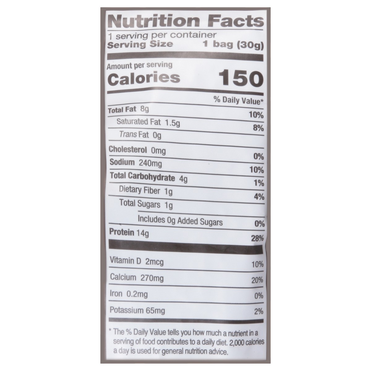 slide 7 of 13, ONE Shreddin' Cheddar Flavored Protein Snack Bag- 1.05 oz, 1.05 oz