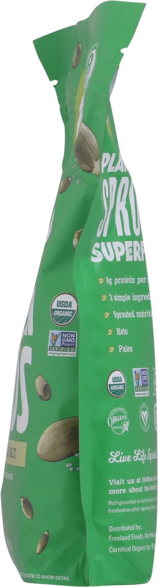 slide 6 of 14, Go Raw Sprouted Pumpkin Seeds with Sea Salt 14 oz, 14 oz