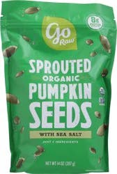 Go Raw Sprouted Pumpkin Seeds with Sea Salt 14 oz