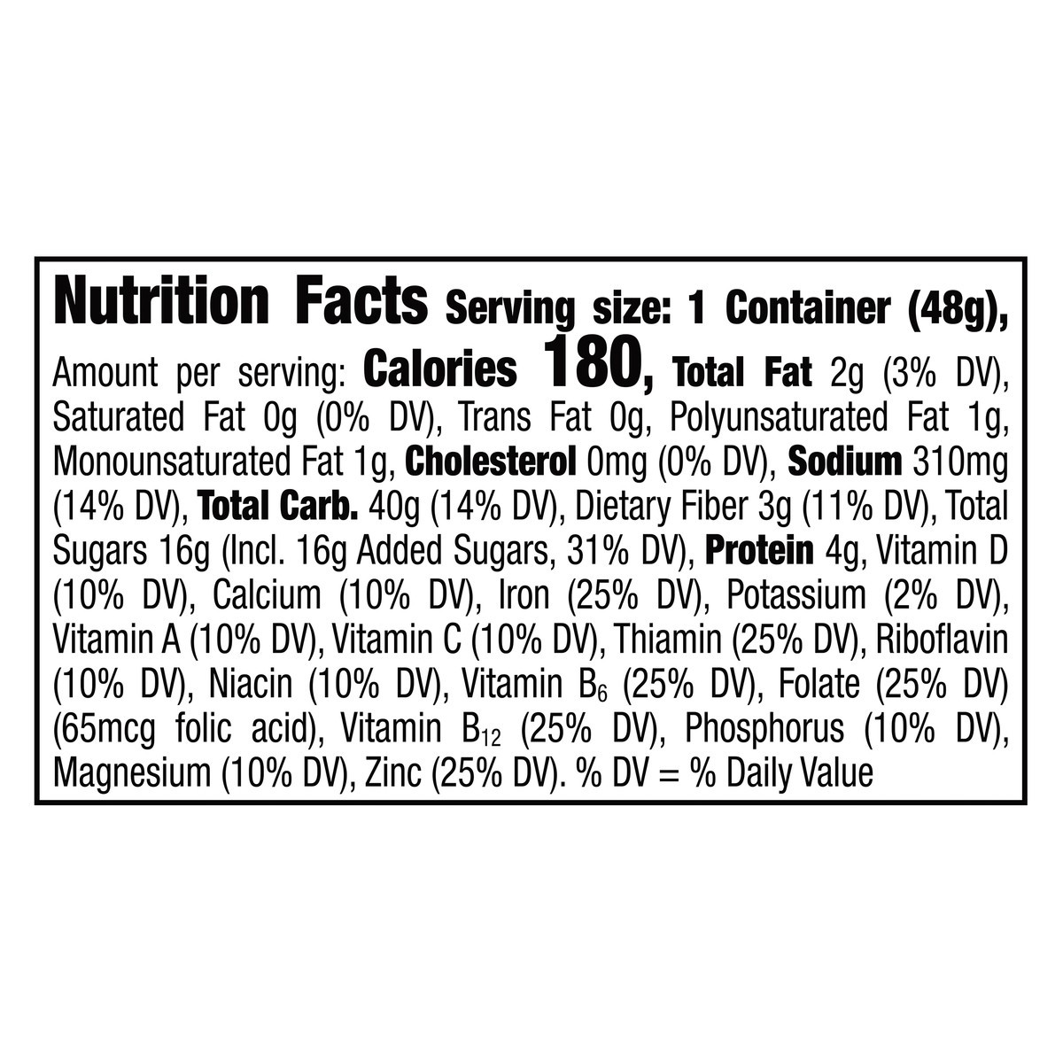 slide 8 of 11, Lucky Charms Gluten Free Cereal with Marshmallows, 1.7 oz Single Serve Cereal Cup, 1.7 oz