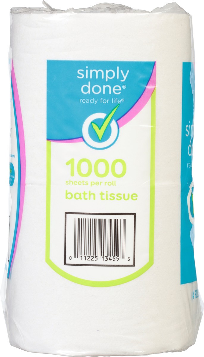 slide 5 of 9, Simply Done Bath Tissue, 1-Ply 4 Ea, 4 ct