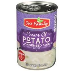 Our Family Cream Of Potato Condensed Soup - 10.7 oz